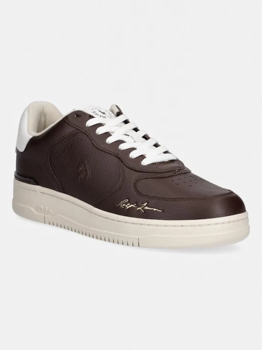 Obrázek produktu Polo Ralph Lauren Mastr Ct Sig sneakers boty pánské kožené hnědá