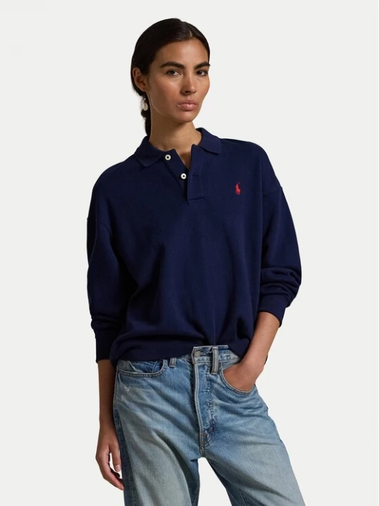 Obrázek produktu Polo Ralph Lauren Mikina 211947966007 Tmavomodrá Relaxed Fit