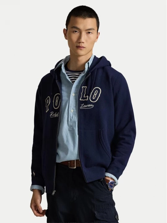 Obrázek produktu Polo Ralph Lauren Mikina 710P04874001 Tmavomodrá Regular Fit