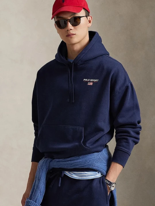 Obrázek produktu Polo Ralph Lauren Mikina s bavlnou námořnická modř