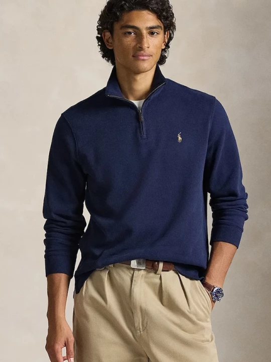 Obrázek produktu Polo Ralph Lauren mikina pánská bavlněná námořnická modř