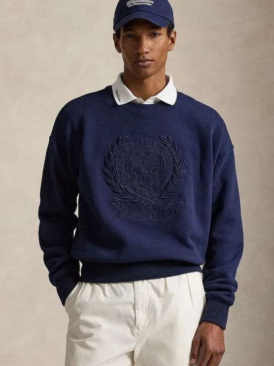 Obrázek produktu Polo Ralph Lauren mikina pánská bavlněná Wimbledon námořnická modř