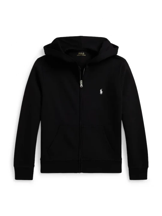 Obrázek produktu Polo Ralph Lauren mikina s kapucí dětská s bavlnou černá