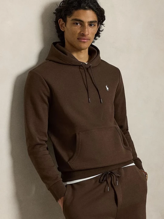 Obrázek produktu Polo Ralph Lauren mikina s kapucí pánská hnědá