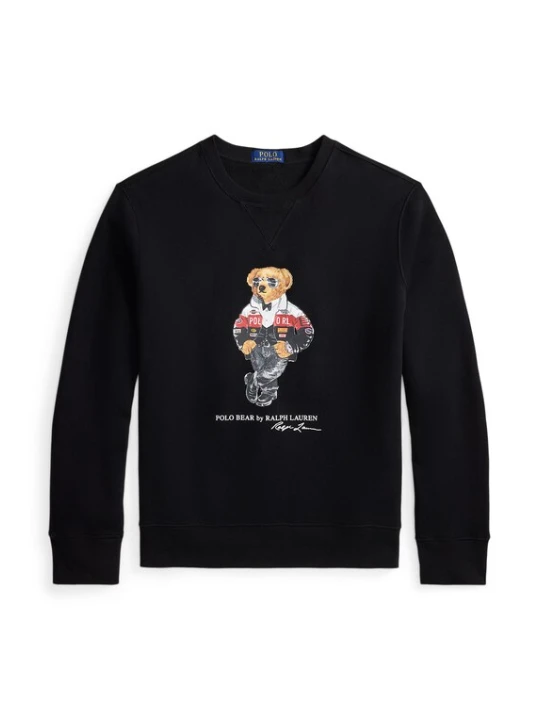 Obrázek produktu Polo Ralph Lauren Mikina 'SEASONAL FLEECE' tmavě šedá / červená / černá / bílá