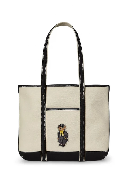 Obrázek produktu Polo Ralph Lauren nákupní taška dámská bavlněná béžová