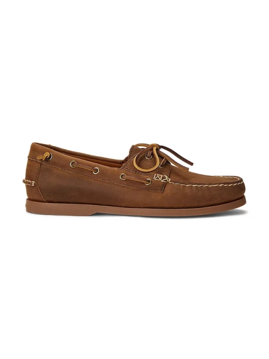 Obrázek produktu Polo Ralph Lauren Nubukové mokasíny Merton Boat hnědá