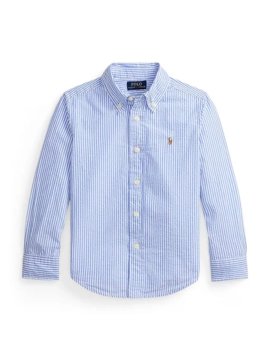 Obrázek produktu Polo Ralph Lauren oxfordská košile dětská bavlněná modrá