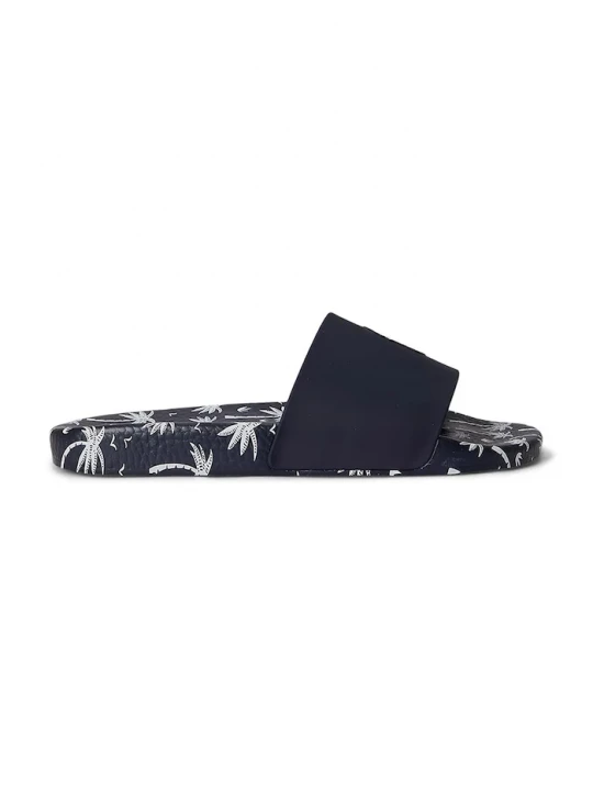 Obrázek produktu Polo Ralph Lauren pantofle na plochém podpatku pánské Polo Slide námořnická modř