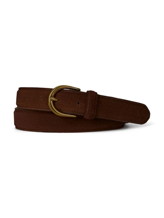 Obrázek produktu Polo Ralph Lauren pásek pánský semišový hnědá