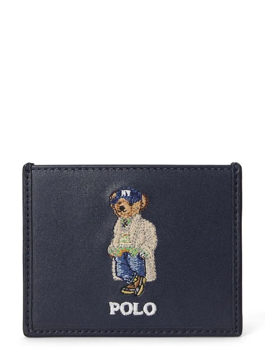 Obrázek produktu Polo Ralph Lauren Peněženka dámská kožená námořnická modř