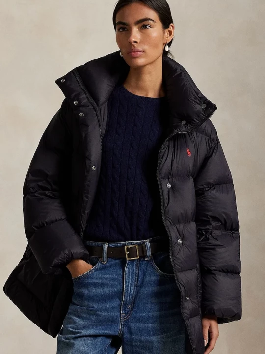 Obrázek produktu Polo Ralph Lauren péřová bunda dámská černá