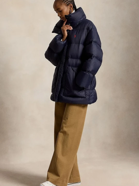 Obrázek produktu Polo Ralph Lauren péřová bunda dámská námořnická modř