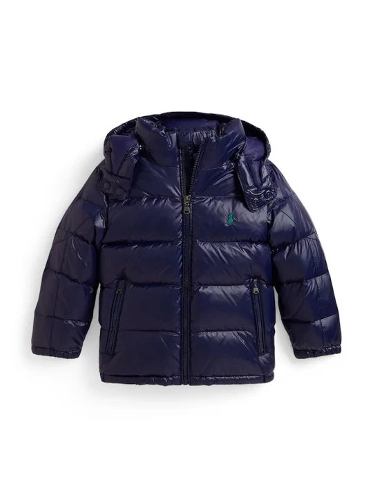 Obrázek produktu Polo Ralph Lauren péřová bunda dětská námořnická modř