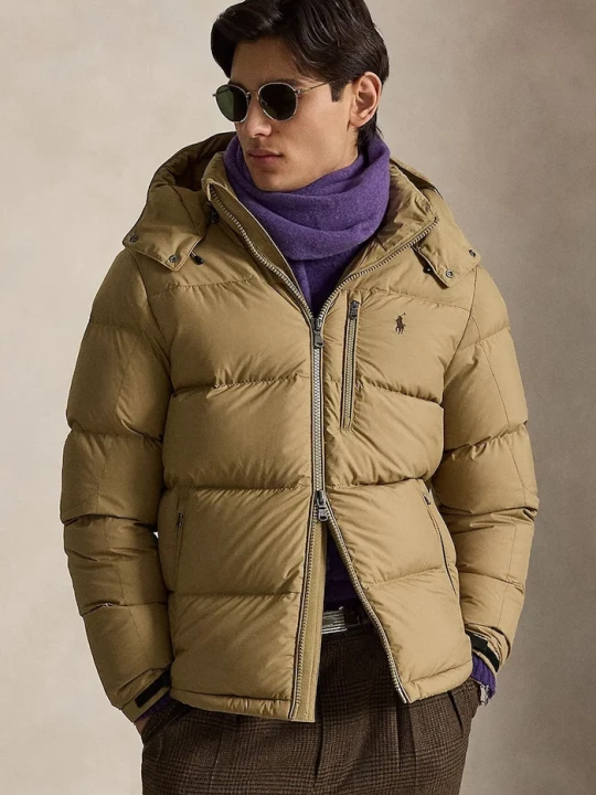 Obrázek produktu Polo Ralph Lauren péřová bunda pánská béžová