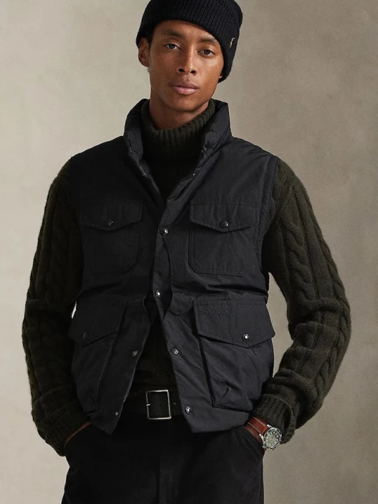 Obrázek produktu Polo Ralph Lauren Péřová vesta Polo Ralph Lauren černá