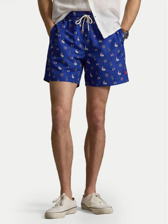 Obrázek produktu Polo Ralph Lauren Plavecké šortky 710B14030001 Tmavomodrá Classic Fit