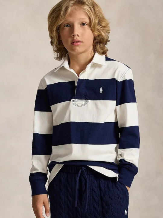 Obrázek produktu Polo Ralph Lauren polo dětské bavlněné námořnická modř