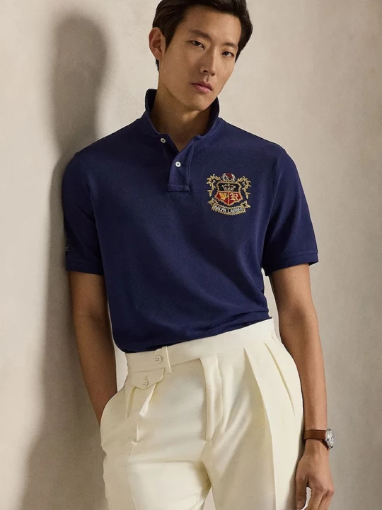 Obrázek produktu Polo Ralph Lauren polo pánské bavlněné námořnická modř