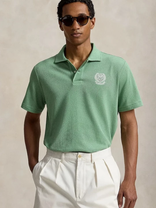 Obrázek produktu Polo Ralph Lauren polo pánské bavlněné Wimbledon zelená