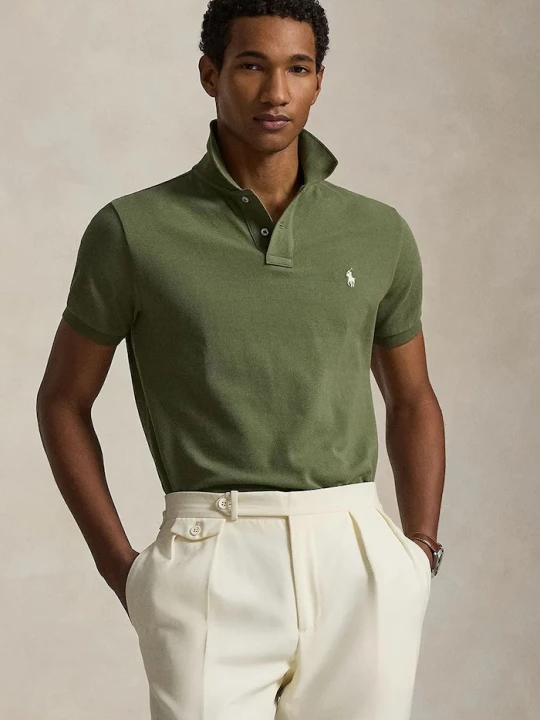 Obrázek produktu Polo Ralph Lauren polo pánské bavlněné zelená