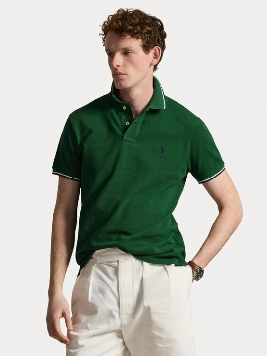 Obrázek produktu Polo Ralph Lauren Polokošile 710842621504 Zelená Regular Fit