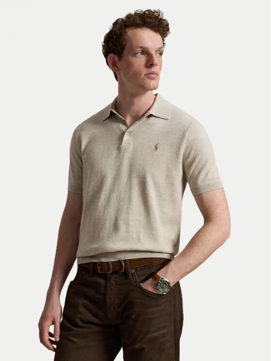 Obrázek produktu Polo Ralph Lauren Polokošile 710980682504 Béžová Regular Fit
