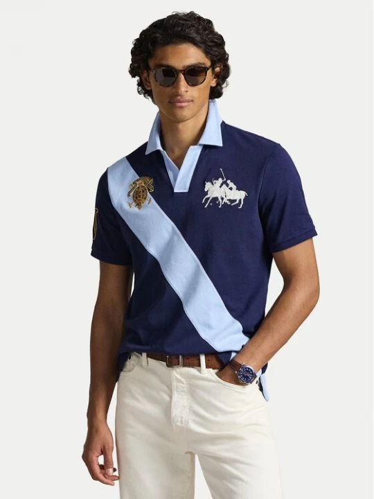 Obrázek produktu Polo Ralph Lauren Polokošile 710B14221001 Tmavomodrá Regular Fit