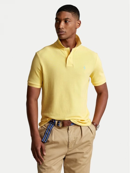Obrázek produktu Polo Ralph Lauren Polokošile Core Replen 710795080 Žlutá Slim Fit