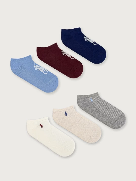 Obrázek produktu Polo Ralph Lauren ponožky dámské 6-pack