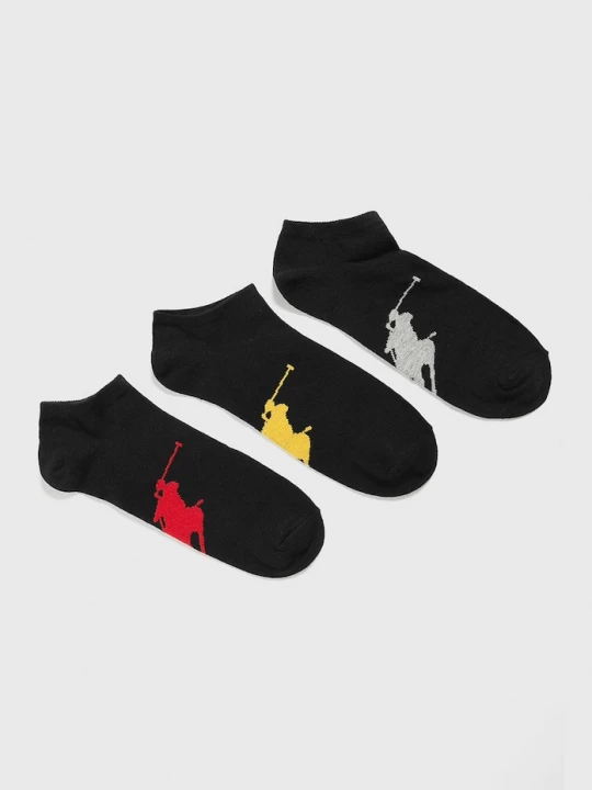 Obrázek produktu Polo Ralph Lauren Ponožky Polo Ralph Lauren (3-pack) černá