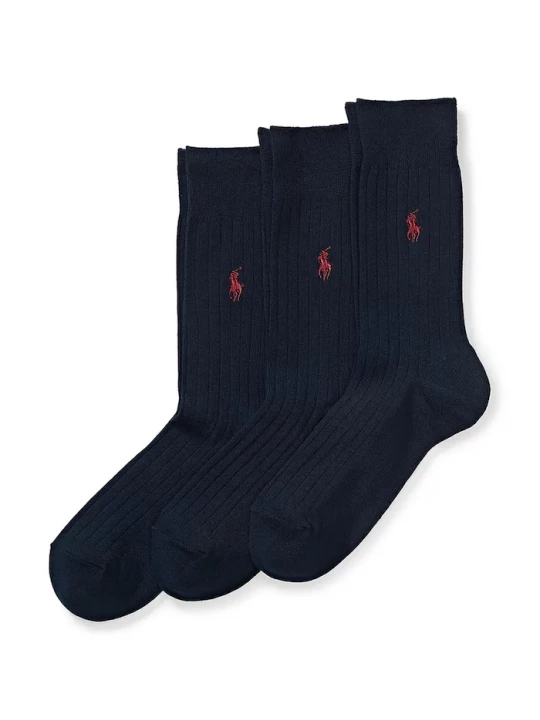 Obrázek produktu Polo Ralph Lauren Ponožky Polo Ralph Lauren 3-pack námořnická modř