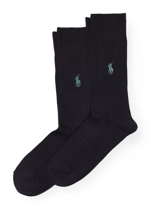 Obrázek produktu Polo Ralph Lauren Ponožky 'RIB EGYPTIAN-SOCKS-2 PACK' tmavě modrá