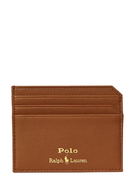 Obrázek produktu Polo Ralph Lauren pouzdro na karty pánské kožené hnědá
