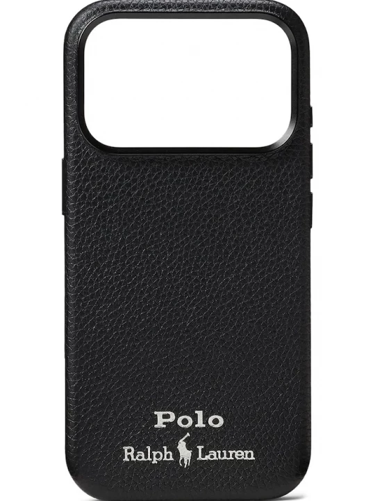 Obrázek produktu Polo Ralph Lauren pouzdro na telefon kožené černá