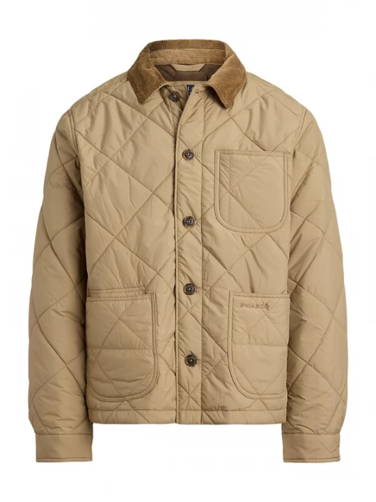 Obrázek produktu Polo Ralph Lauren Přechodná bunda 'HRSTN' béžová / hnědá