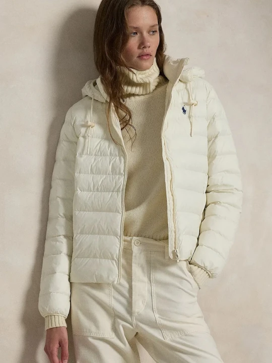 Obrázek produktu Polo Ralph Lauren prošívaná bunda dámská béžová