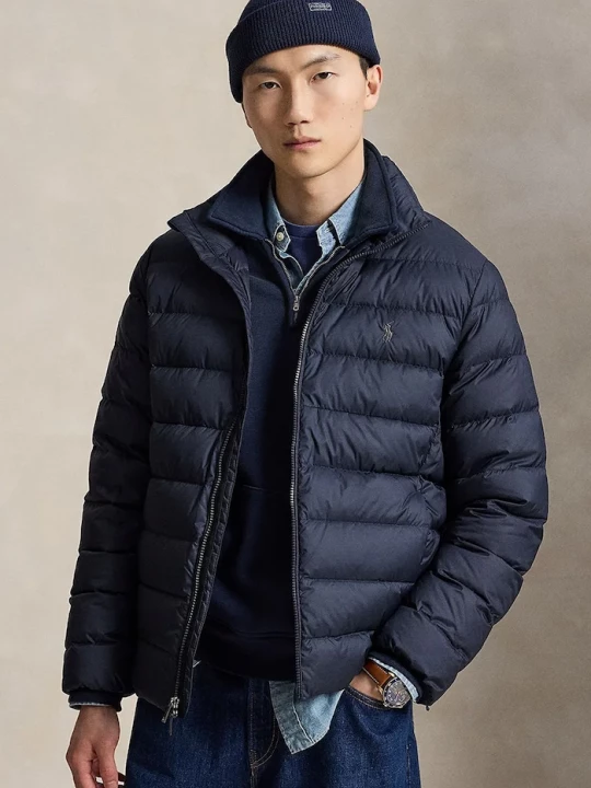 Obrázek produktu Polo Ralph Lauren prošívaná bunda pánská námořnická modř