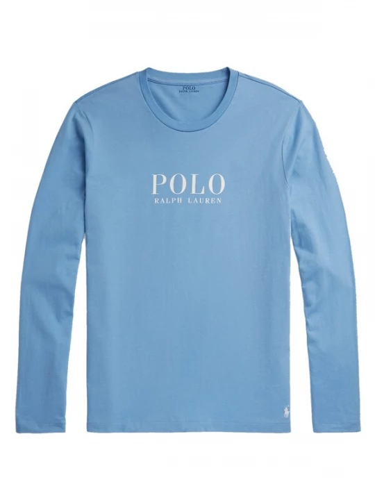 Obrázek produktu Polo Ralph Lauren Pyžamo dlouhé světlemodrá / bílá