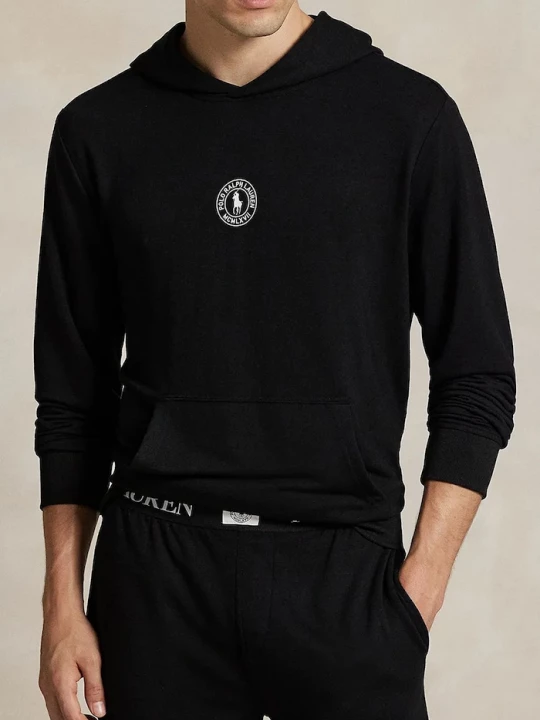 Obrázek produktu Polo Ralph Lauren Pyžamová mikina Polo Ralph Lauren černá