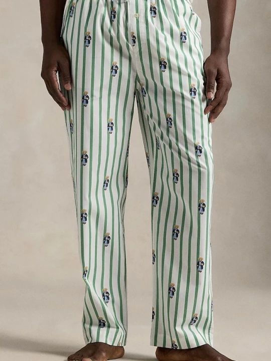 Obrázek produktu Polo Ralph Lauren pyžamové kalhoty pánské bavlněné béžová