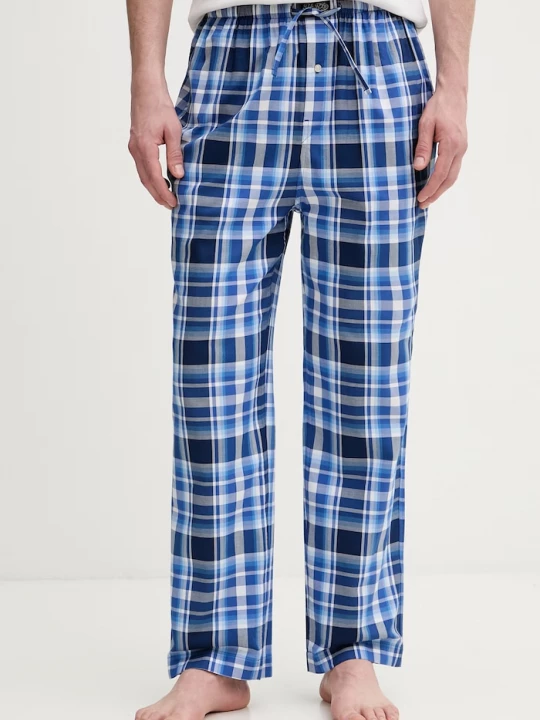 Obrázek produktu Polo Ralph Lauren pyžamové kalhoty pánské bavlněné modrá