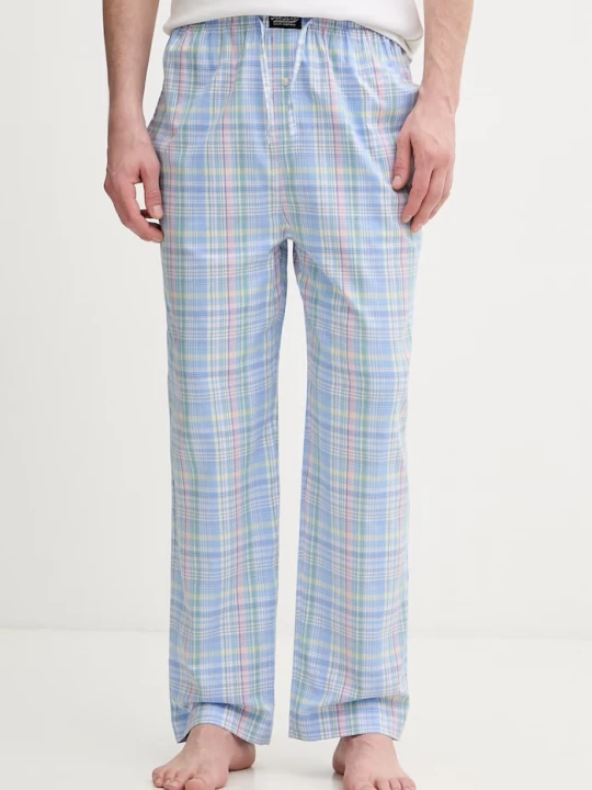 Obrázek produktu Polo Ralph Lauren pyžamové kalhoty pánské bavlněné modrá