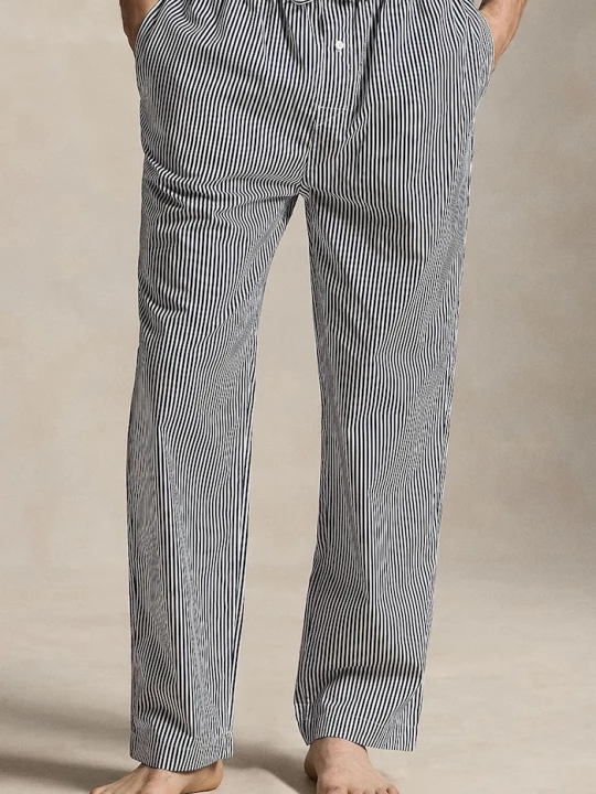 Obrázek produktu Polo Ralph Lauren pyžamové kalhoty pánské bavlněné námořnická modř