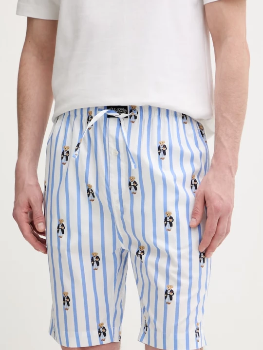 Obrázek produktu Polo Ralph Lauren pyžamové šortky pánské bavlněné modrá