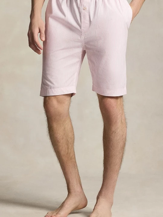 Obrázek produktu Polo Ralph Lauren pyžamové šortky pánské bavlněné růžová
