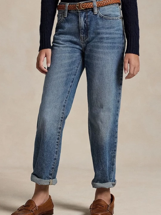 Obrázek produktu Polo Ralph Lauren rovné džíny dětské modrá