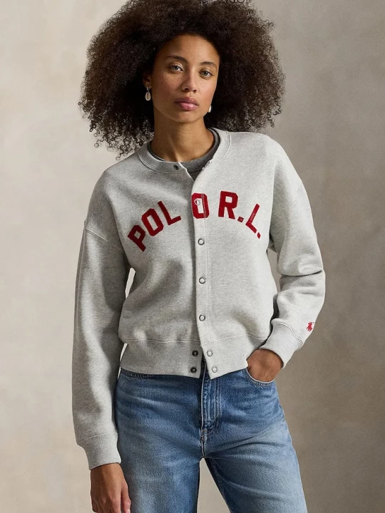 Obrázek produktu Polo Ralph Lauren rozepínací mikina dámská s bavlnou