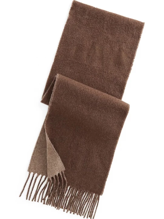 Obrázek produktu Polo Ralph Lauren šála pánská s vlnou hnědá