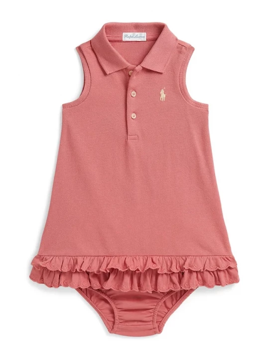 Obrázek produktu Polo Ralph Lauren šaty bavlněné růžová